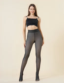 Meia Calça Peluciada Translúcida