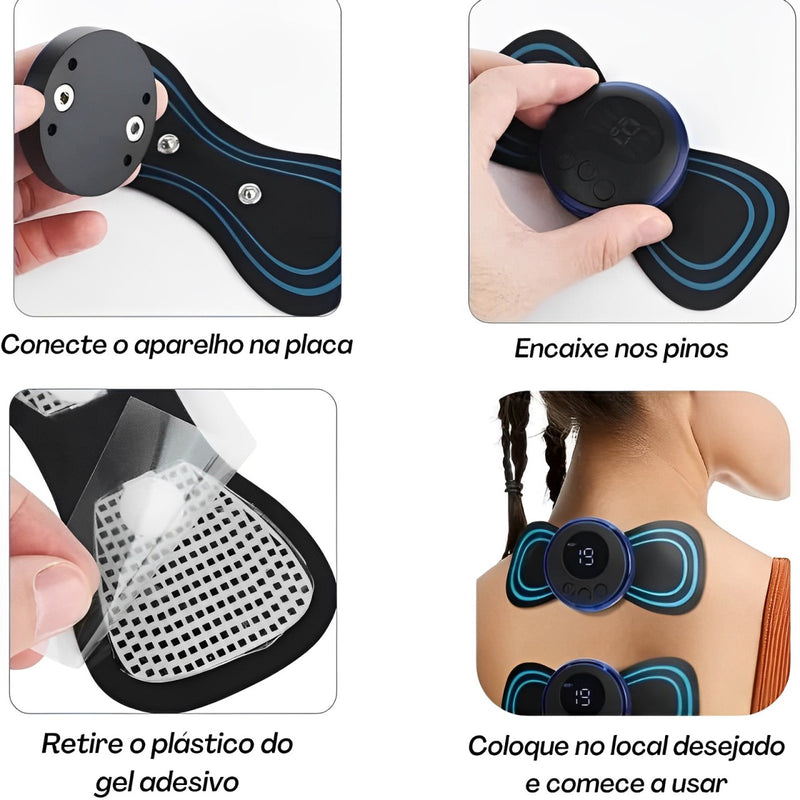 Massageador Portátil - PulseRelax Pro Max ®