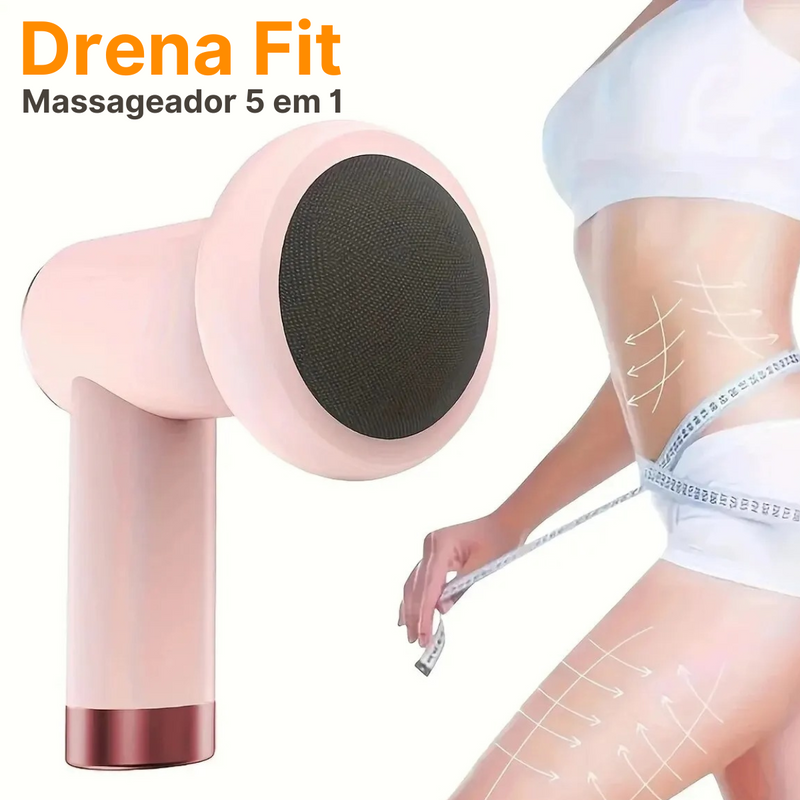 Massageador Drena Fit - 5 em 1