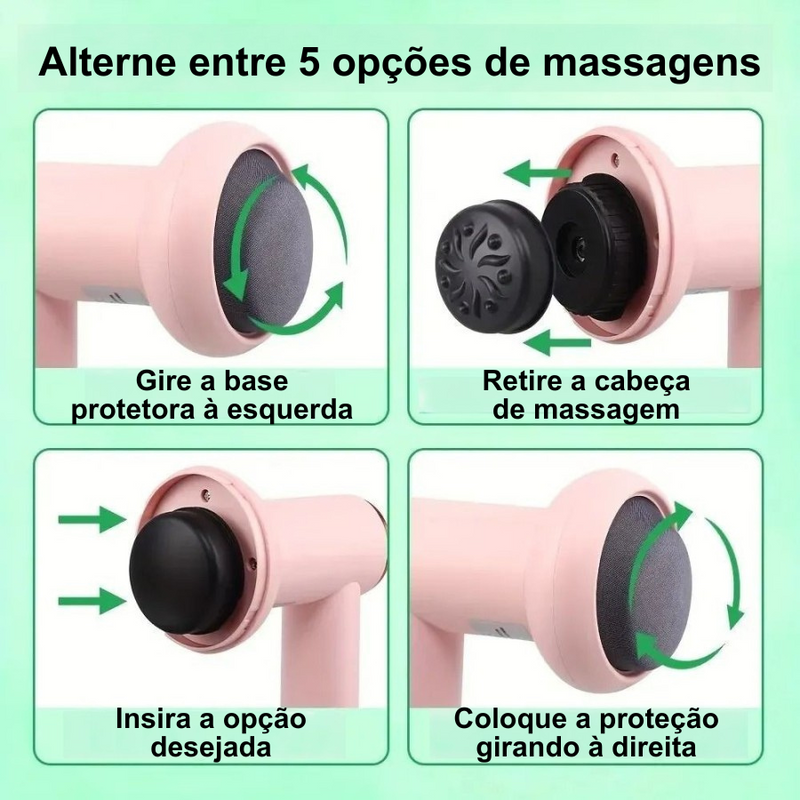 Massageador Drena Fit - 5 em 1