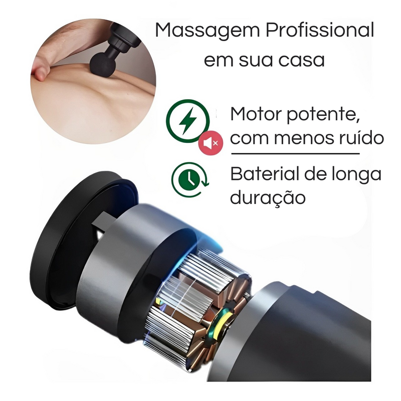 Massageador Profissional 4 em 1 - Relax 4fit