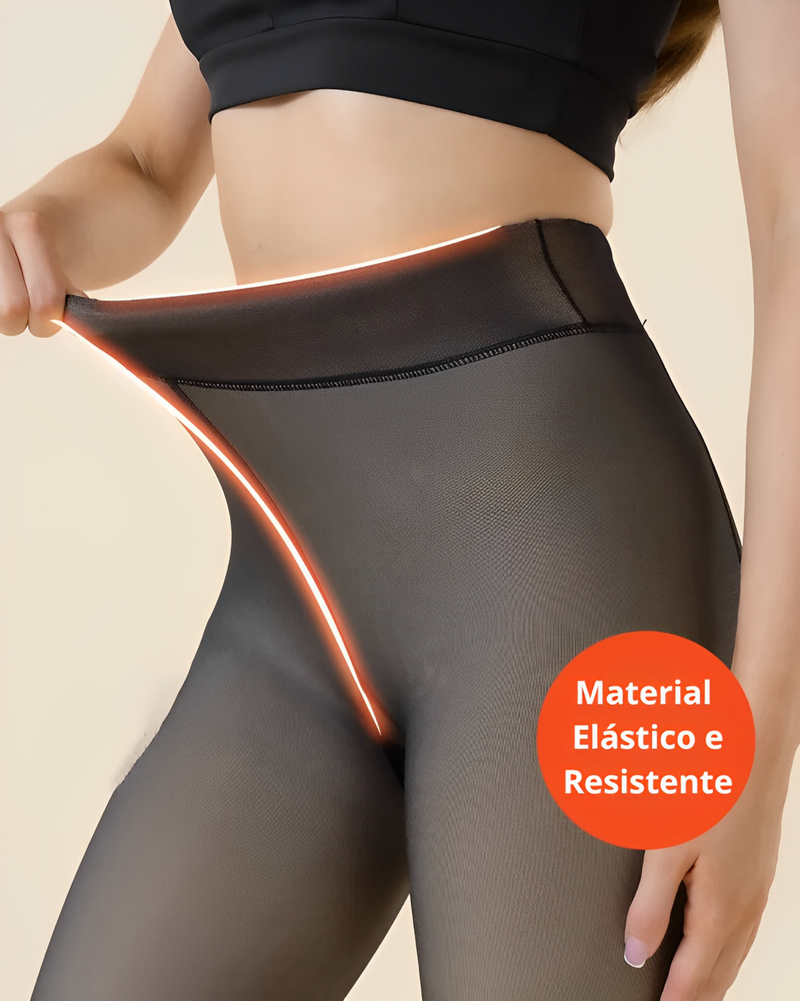 Meia Calça Peluciada Translúcida ® Original
